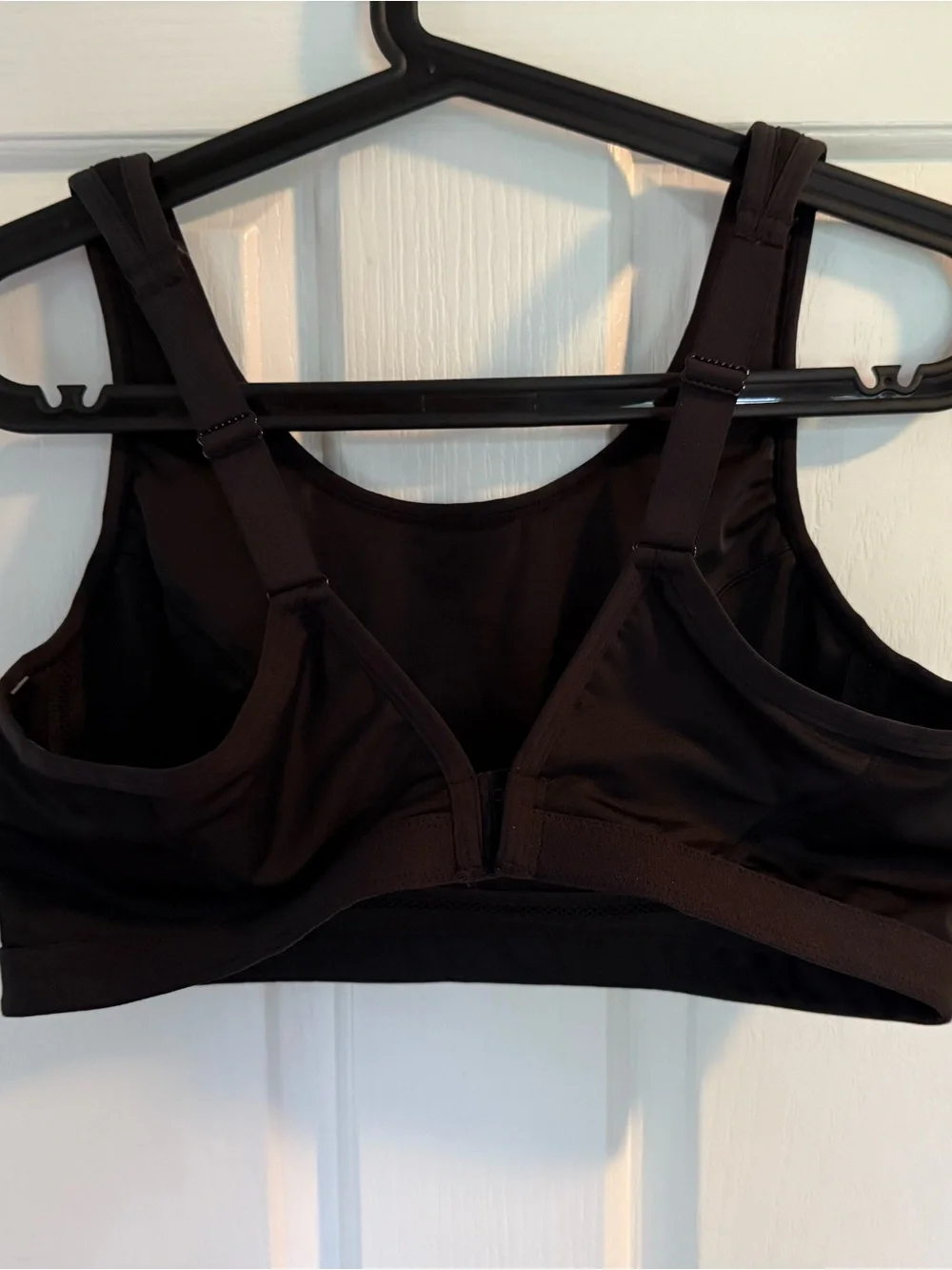 Danskin Black Scoop Neck Sports Bra